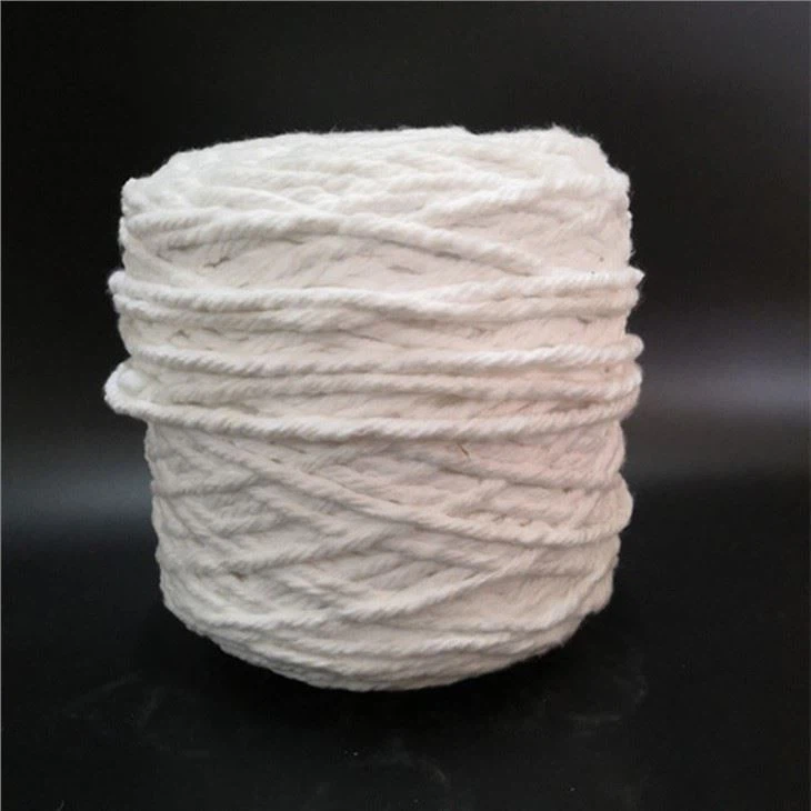 Multi-ply Cotton Polyester Blended Recycled Mop Yarn