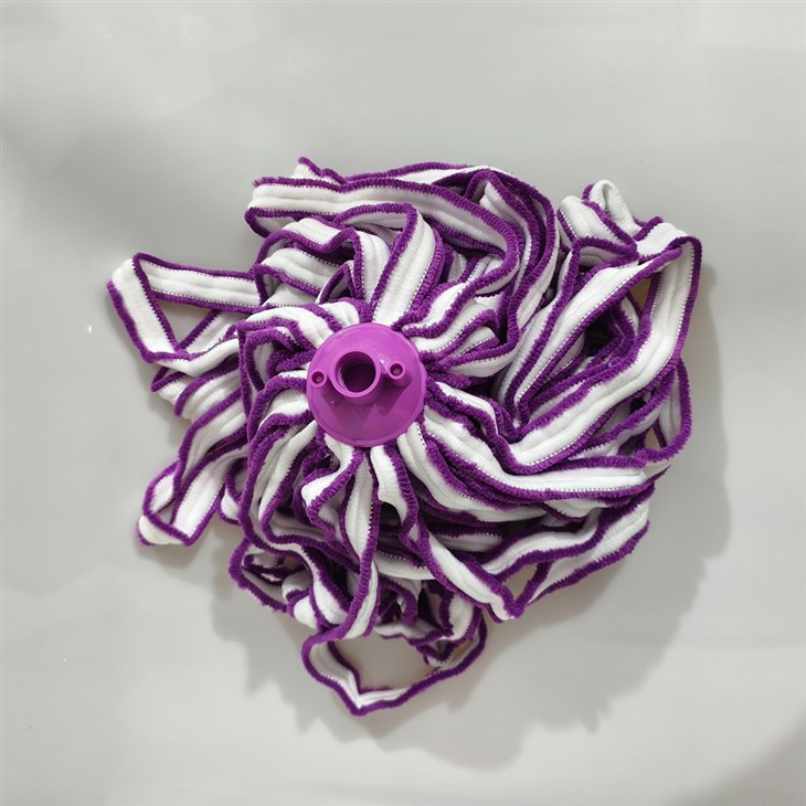 Free Sample Customizable 250g Microfiber Strip Cleaning Floor Mop Head suppliers