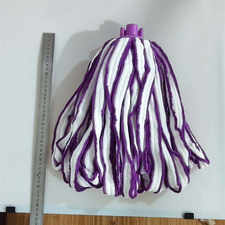 Free Sample Customizable 250g Microfiber Strip Cleaning Floor Mop Head best