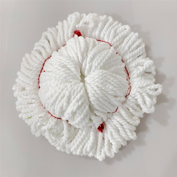 Washable 120g 2ply White Microfiber Mop Refill factory