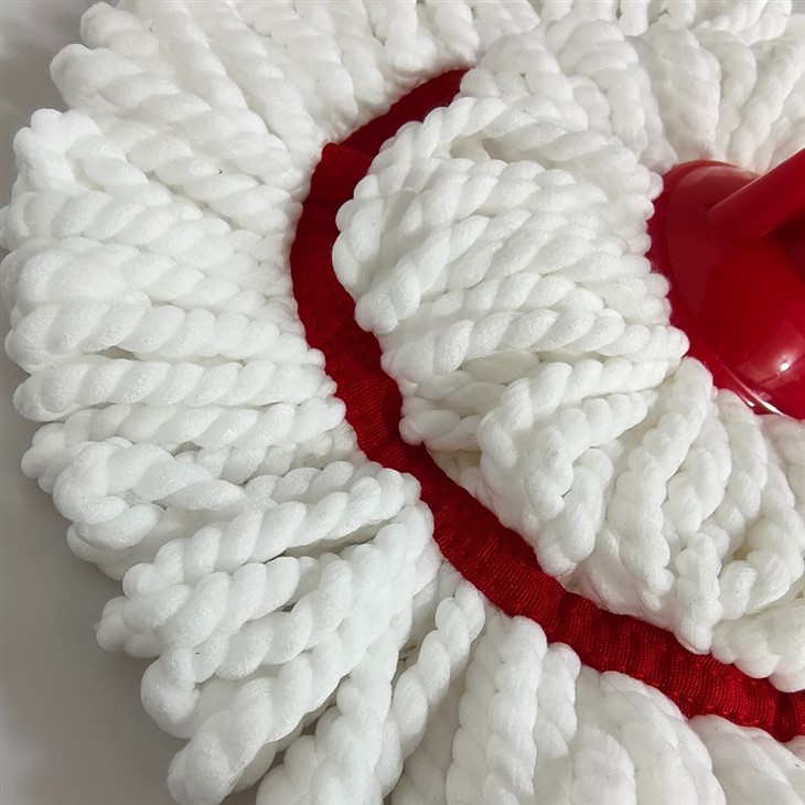 Washable 120g 2ply White Microfiber Mop Refill manufacturers